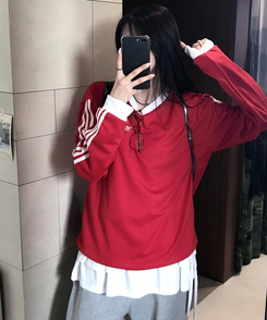 フリルレイヤードTシャツ IVORY