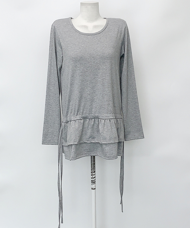 フリルレイヤードTシャツ