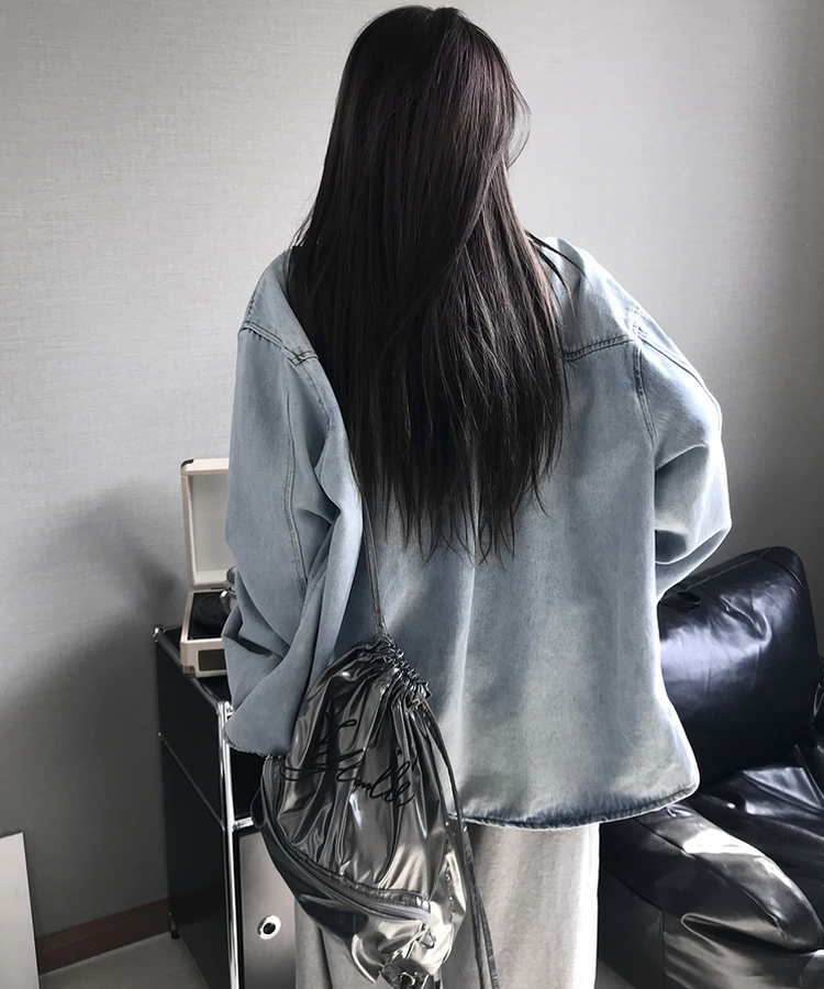ウォッシングデニムジャケット LIGHT DENIM