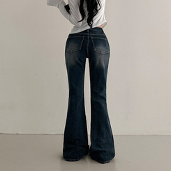 Tsunami West ブラック シューカット　　ブーツカットデニム　Ｌ ブーツカット / UBK | Boot Cut | YANUK ONLINE STORE