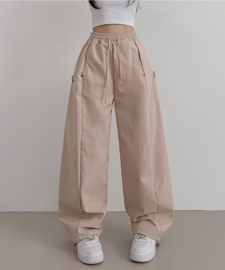 バルーンワイドバンディングパンツ BEIGE