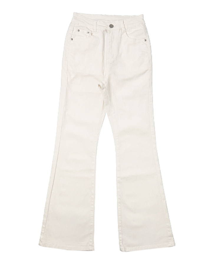 【丈別】スリムフィットブーツカットパンツ