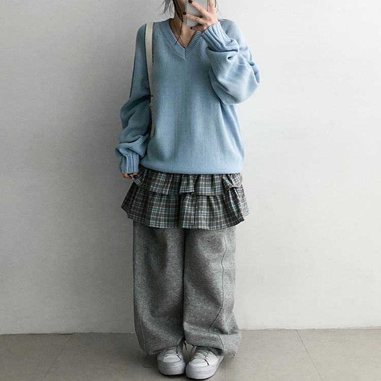 チェックティアードミニスカート MINT