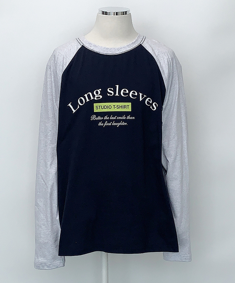 バットラグランTシャツ