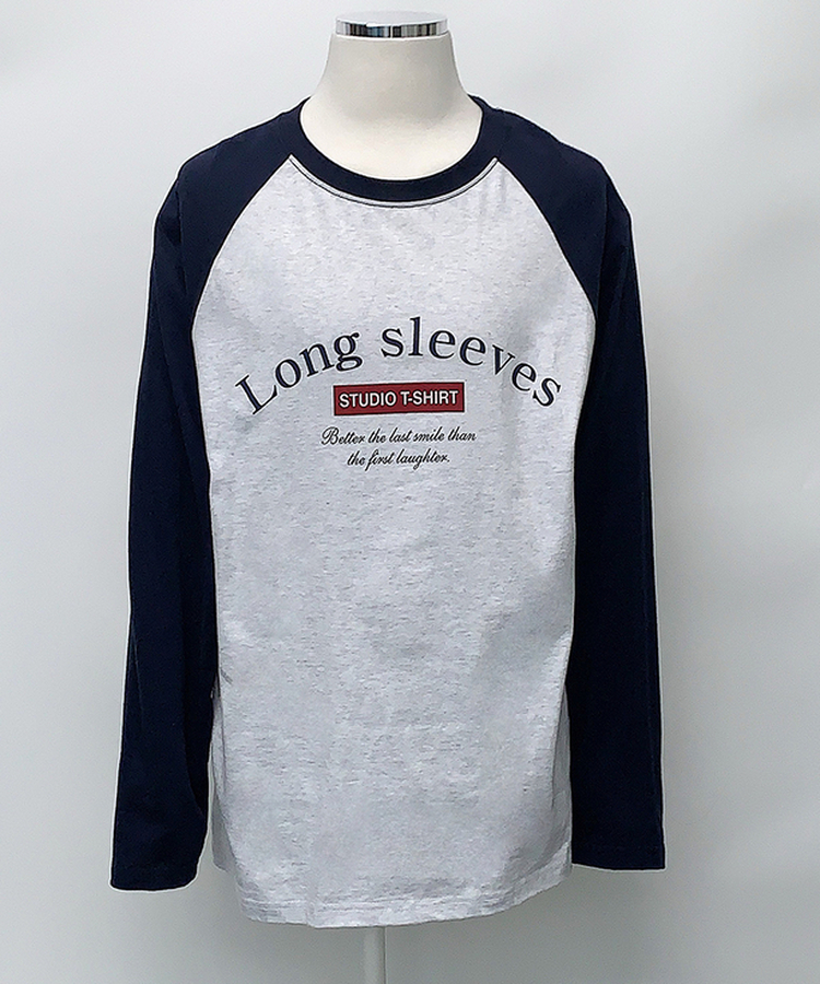 バットラグランTシャツ