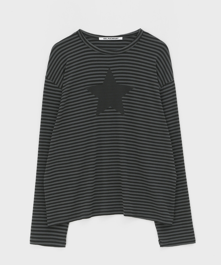 ストライプ長袖Tシャツ