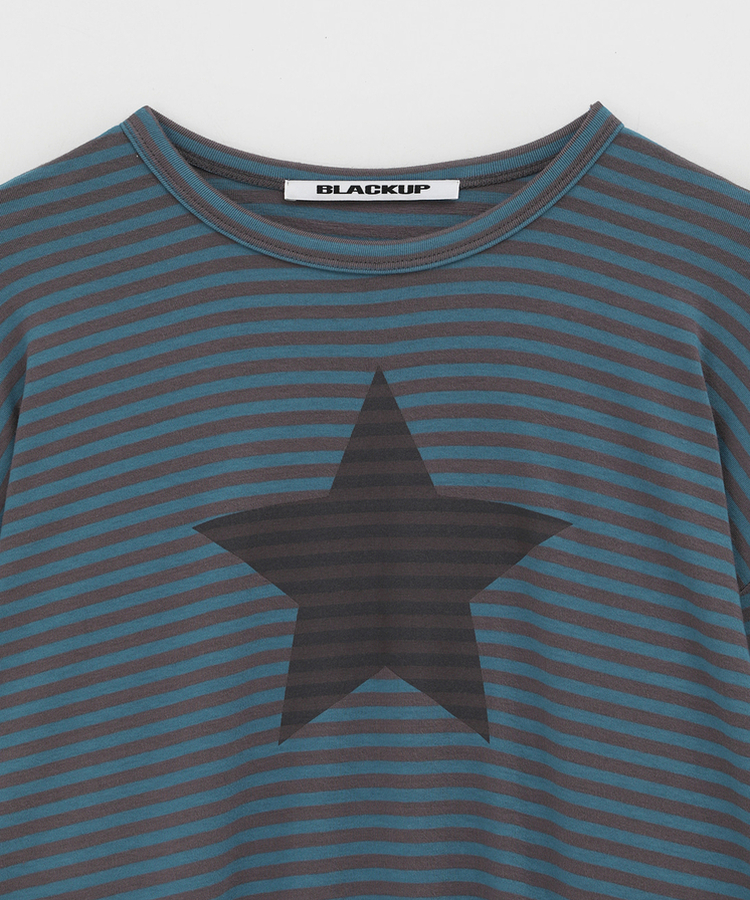 ストライプ長袖Tシャツ