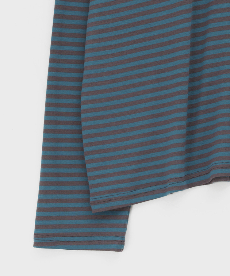 ストライプ長袖Tシャツ