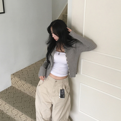 デイリーカーディガン(6color) GREY