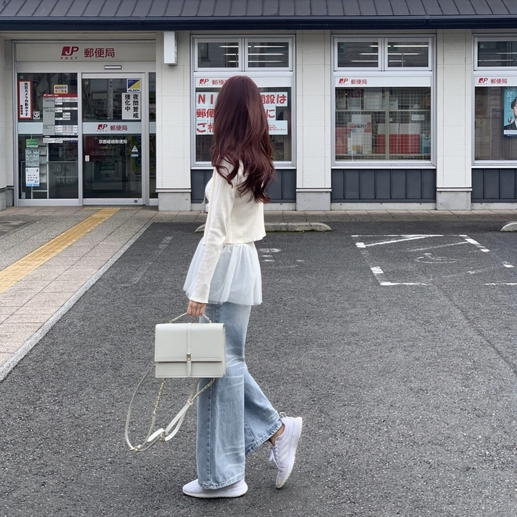 ビンテージウォッシングコットンデニムパンツ LIGHT BLUE