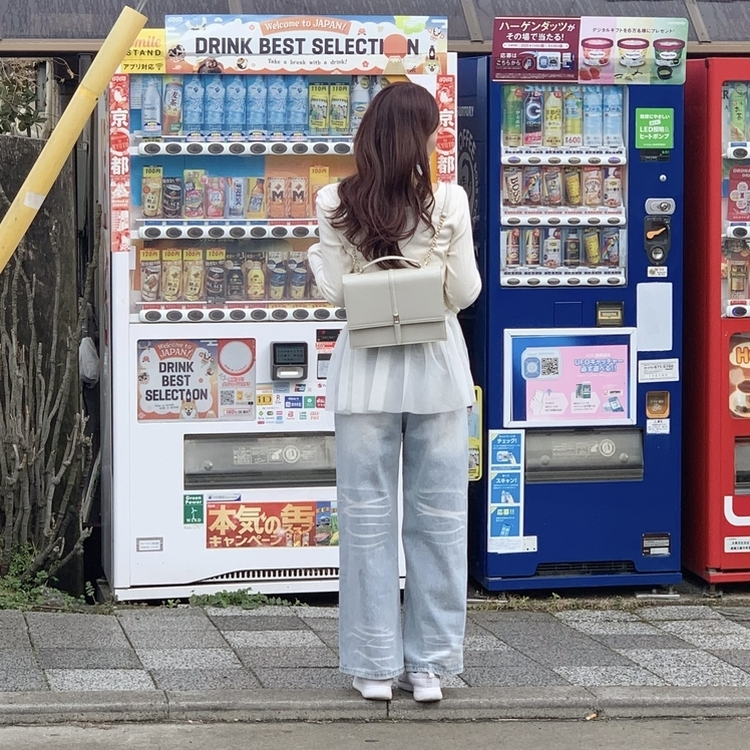 ビンテージウォッシングコットンデニムパンツ LIGHT BLUE