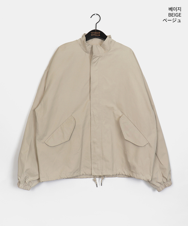 コットンミリタリージャケット