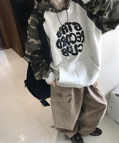 コットンパンツ ピグメントカーゴストリングパンツ BEIGE