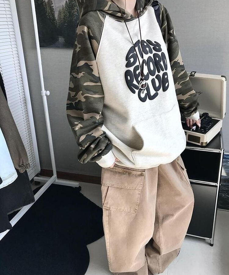 ピグメントカーゴストリングパンツ BEIGE