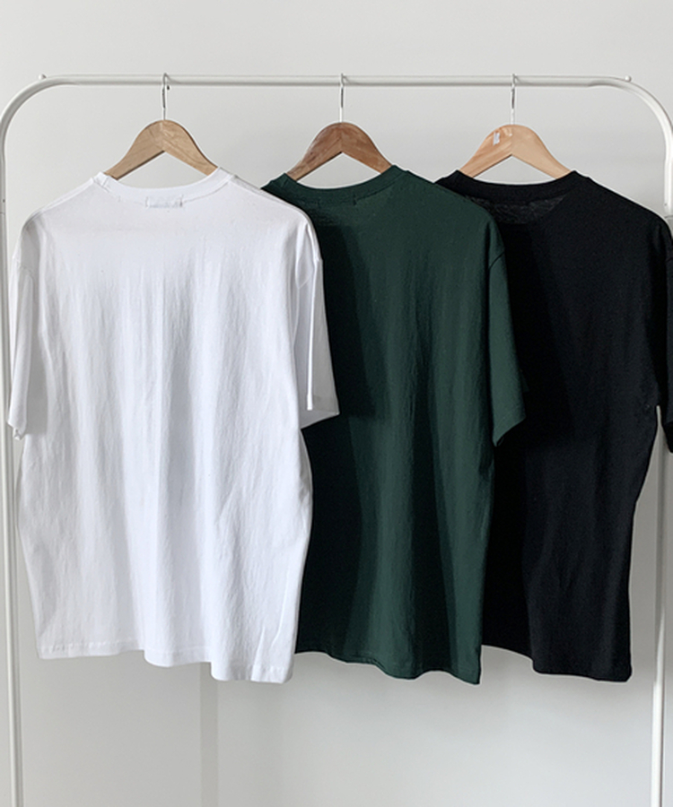 スローレタリング半袖Tシャツ