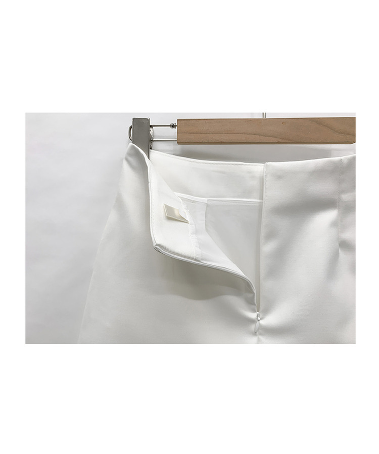 【ベルト付き】ロエルミニスカートパンツ