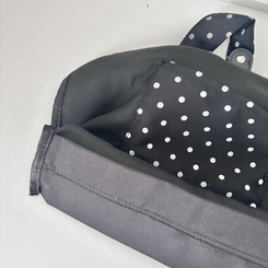 ドットビッグトートショルダーバッグ