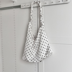 ドットビッグトートショルダーバッグ