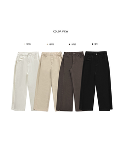 ワイド 【丈別】3WAYコットンサイドスナップパンツ