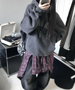 フード ディスクピグメントフード CHARCOAL
