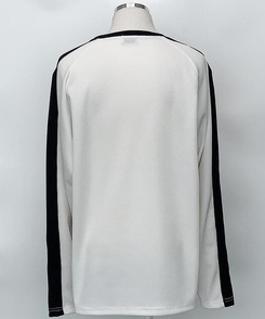 長袖Tシャツ バイカラーワッフルTシャツ