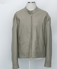 ジャケット レザージップアップジャケット