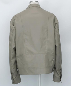ジャケット レザージップアップジャケット