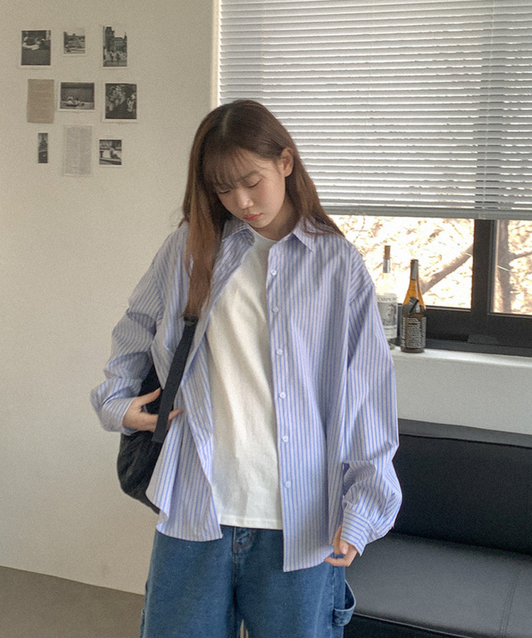 ストライプシャツ｜シャツ｜韓国ファッション通販 SONA