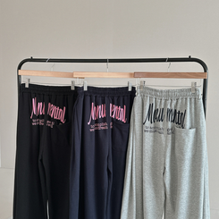 ピンタックワイドトレーニングパンツ