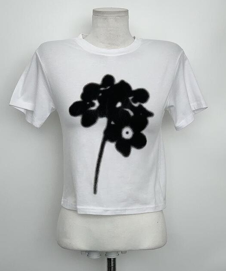 半袖Tシャツ クローバークロップ半袖Tシャツ