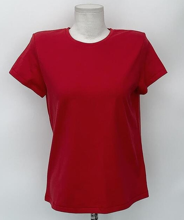 無地クロップTシャツ