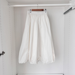 バルーンサイドポケットロングスカート