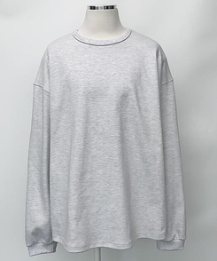 長袖Tシャツ 無地スリットTシャツ(6color)