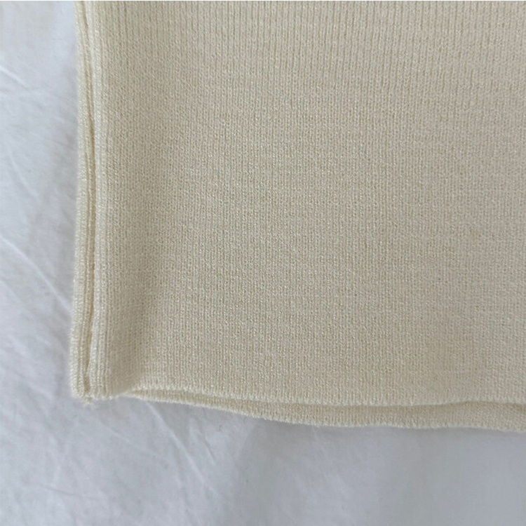 페이사 홀터넥 리본 스트랩 끈 긴팔 골지 니트