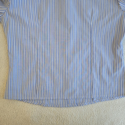 ストライプボタンクシャツ