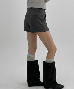 ショートパンツ スプリングショートパンツ CHARCOAL