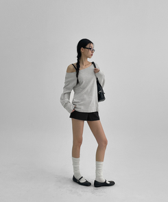 ショートパンツ スプリングショートパンツ BLACK
