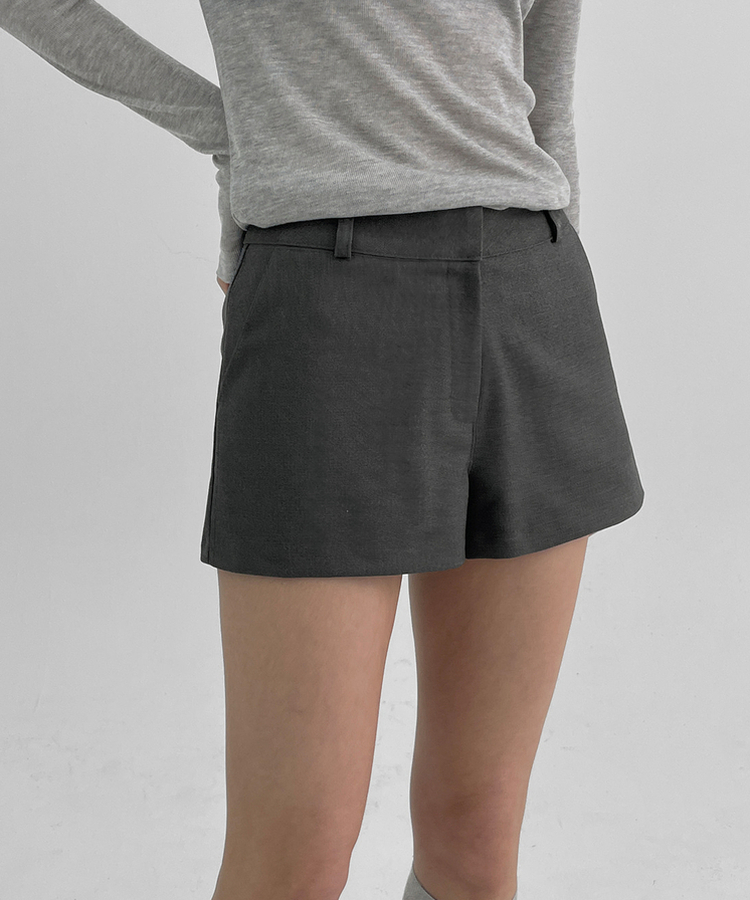 スプリングショートパンツ CHARCOAL