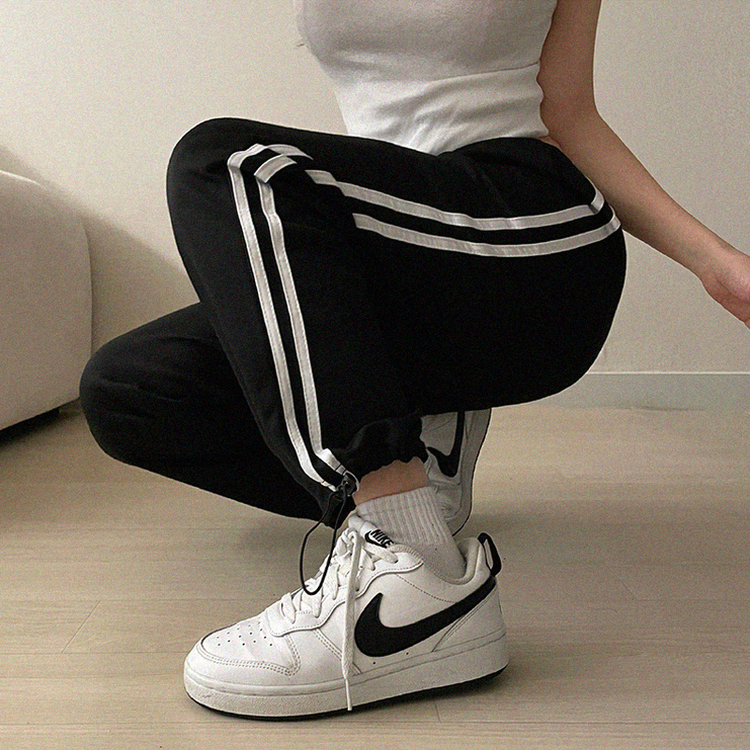 투웨이 두줄 트레이닝 밴딩 투웨이 팬츠 3color