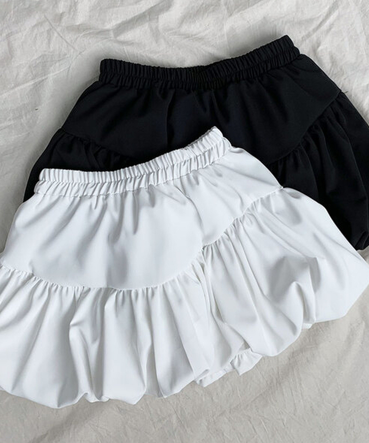 ティアードAラインバルーンスカート