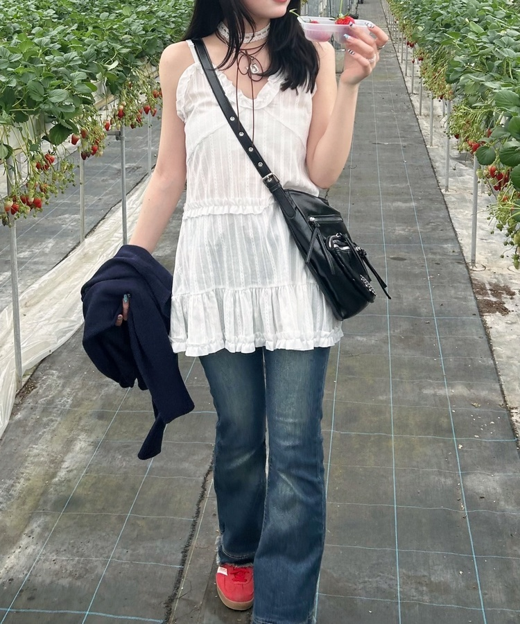 ボヘワンピース IVORY