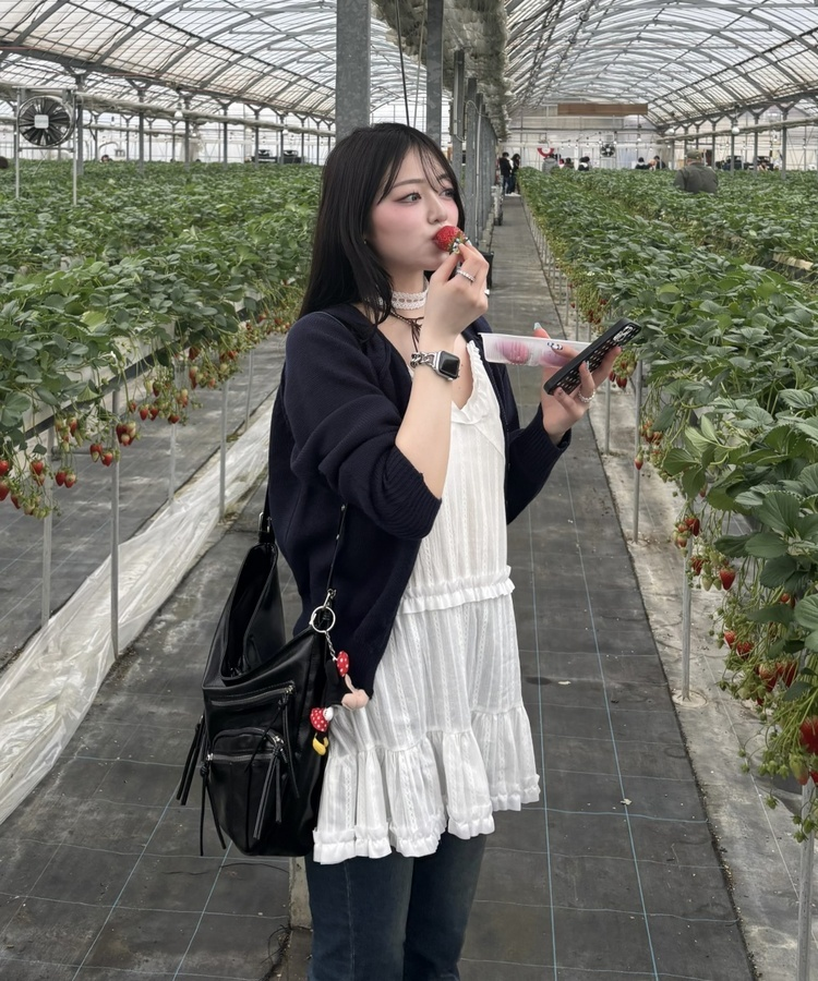 ボヘワンピース IVORY