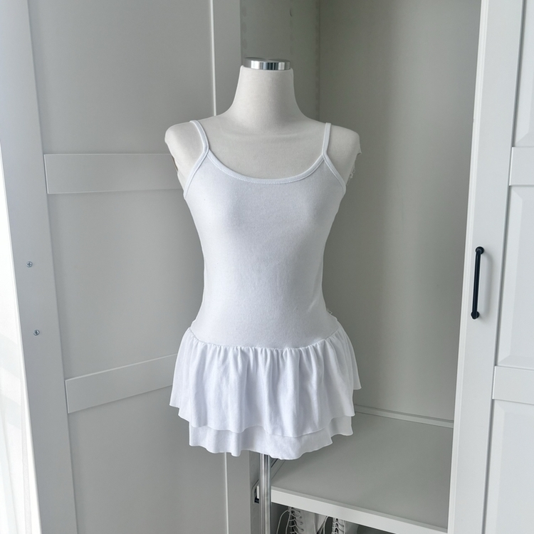 レイヤードティアードインナーキャミソール