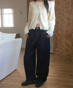 コーゼルワイドデニムパンツ DENIM