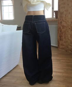 コーゼルワイドデニムパンツ DENIM