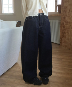 コーゼルワイドデニムパンツ DENIM