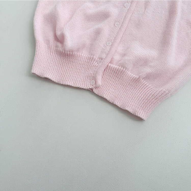 ペンダントクロップカーディガン(6color)