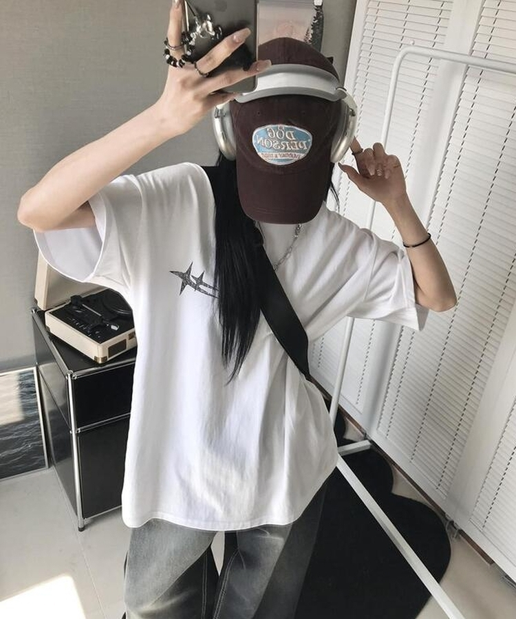 フラッシュ半袖Tシャツ WHITE