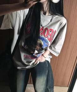 半袖Tシャツ ピグメント半袖Tシャツ GREY