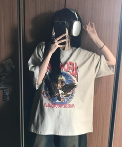 半袖Tシャツ ピグメント半袖Tシャツ GREY